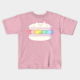 Macaroon kitty Kids T-Shirt